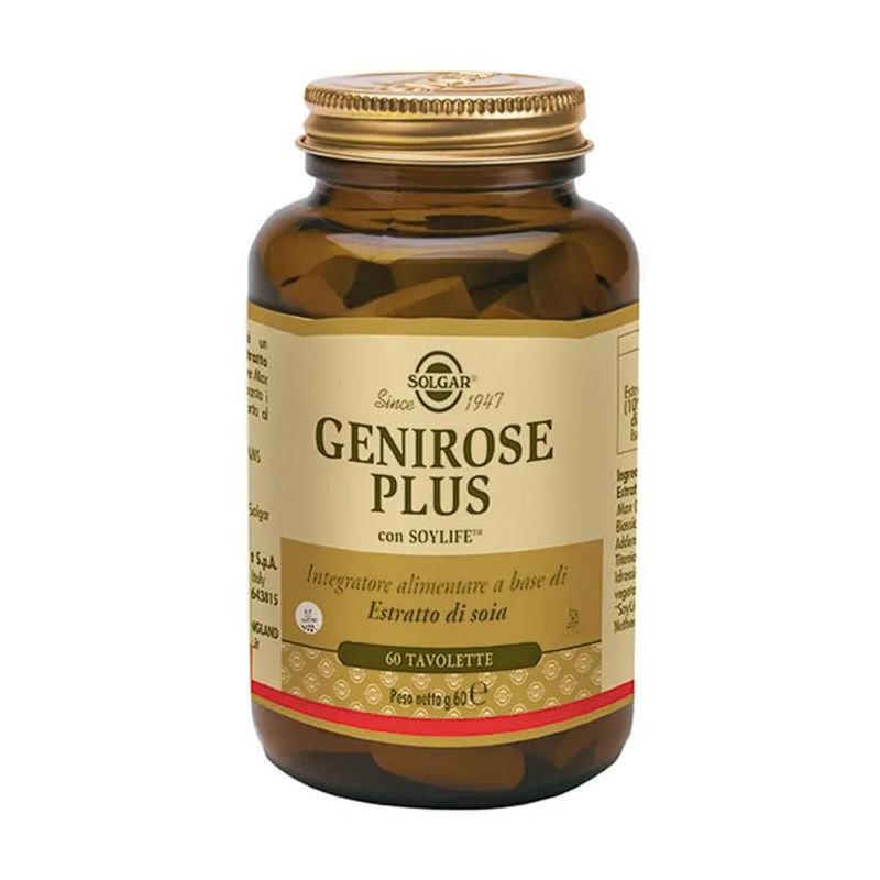 Genirose Plus Solgar 60 Tavolette