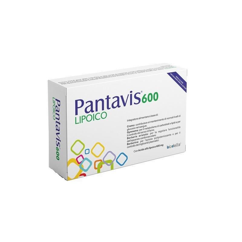 Pantavis 600 mg Compresse Lipoiche - Confezione da 30