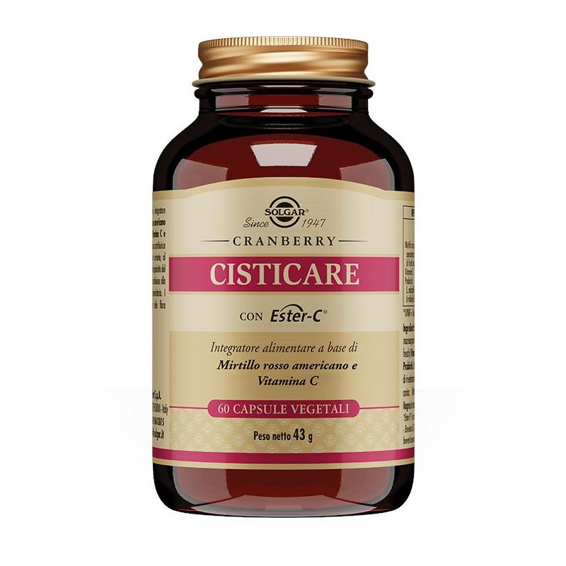 Solgar Cisticare - Integratore per la Salute del Rene, 60 Capsule