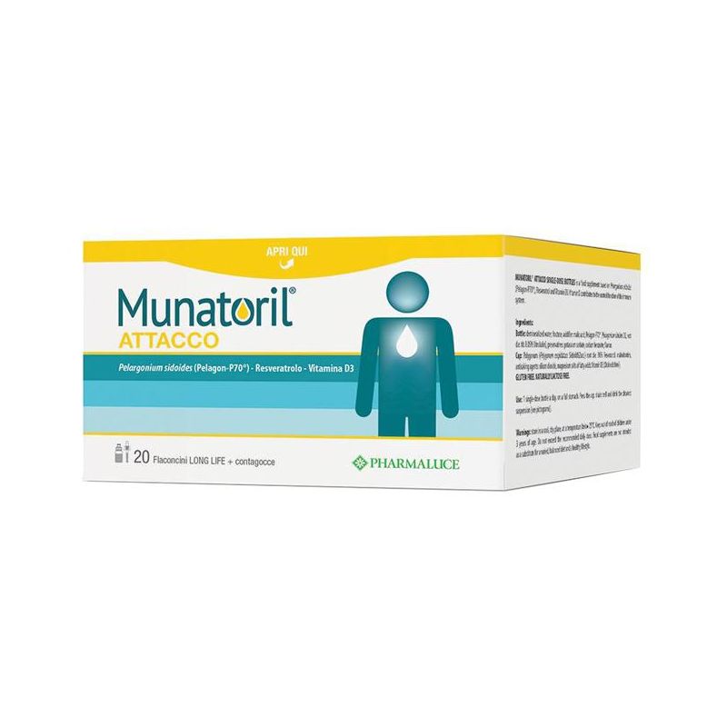 Munatoril Soluzione per Attacco Acuto - 20 Fiale