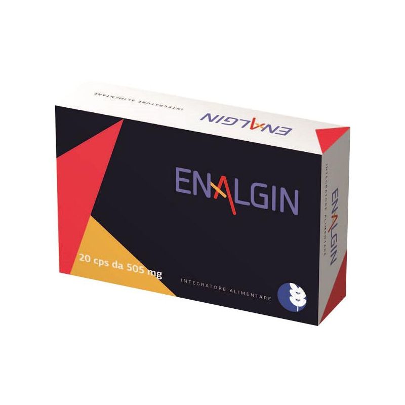Enalgin - Confezione da 20 Capsule per il Dolore