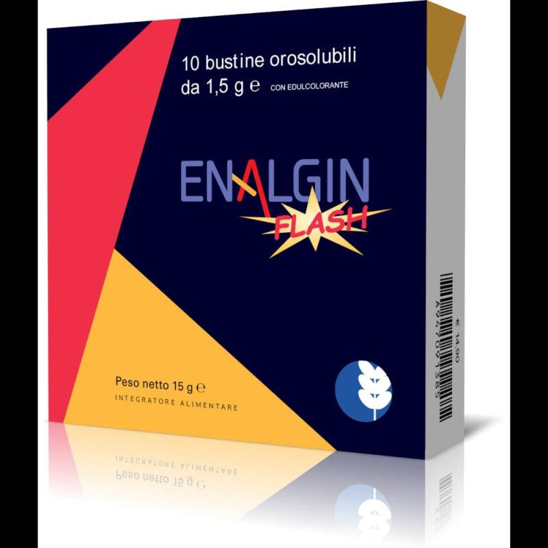 Enalgin Flash - Pacchetto di 10 Bustine Effervescenti