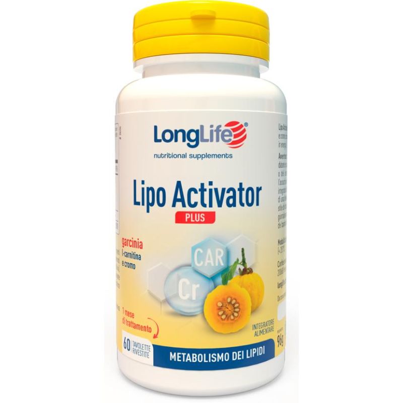 Longlife Lipo Activator Plus Tavolette - 60 Pezzi