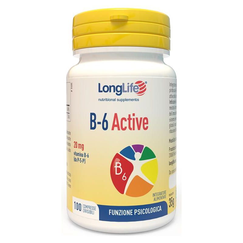 Longlife B6 Active - 100 Compresse per Longevit