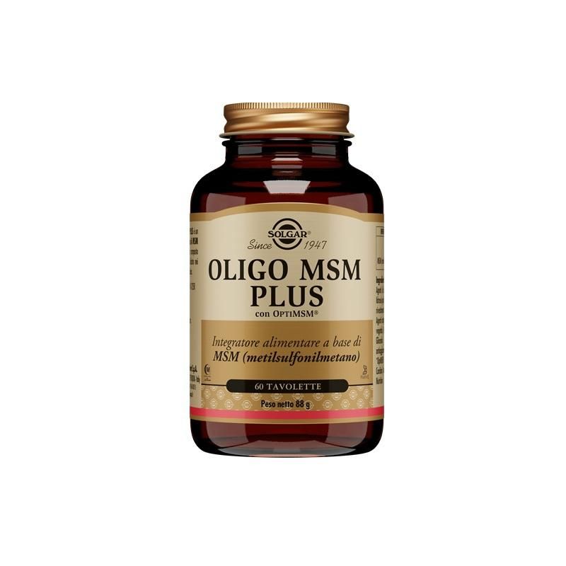 Solgar Oligo MSM Plus - Integratore Salute Articolare - 60 Tavolette