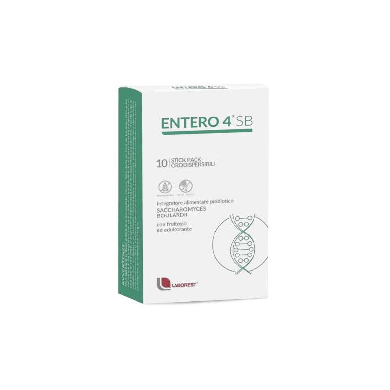 Entero 4 SB - Pacco da 10 Stick Salutari
