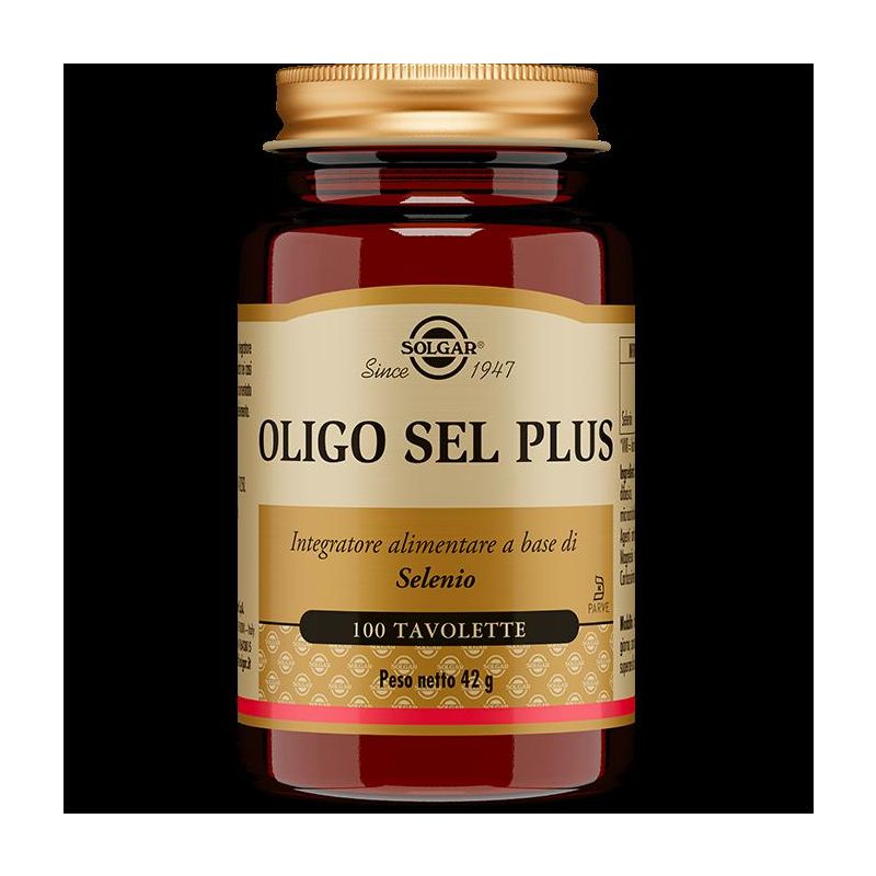 Solgar Oligo Sel Plus - Supplemento di 100 Tavolette