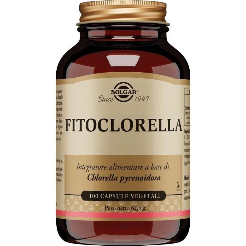 Solgar Fito-Clorella Capsule Nutritive - Confezione da 100