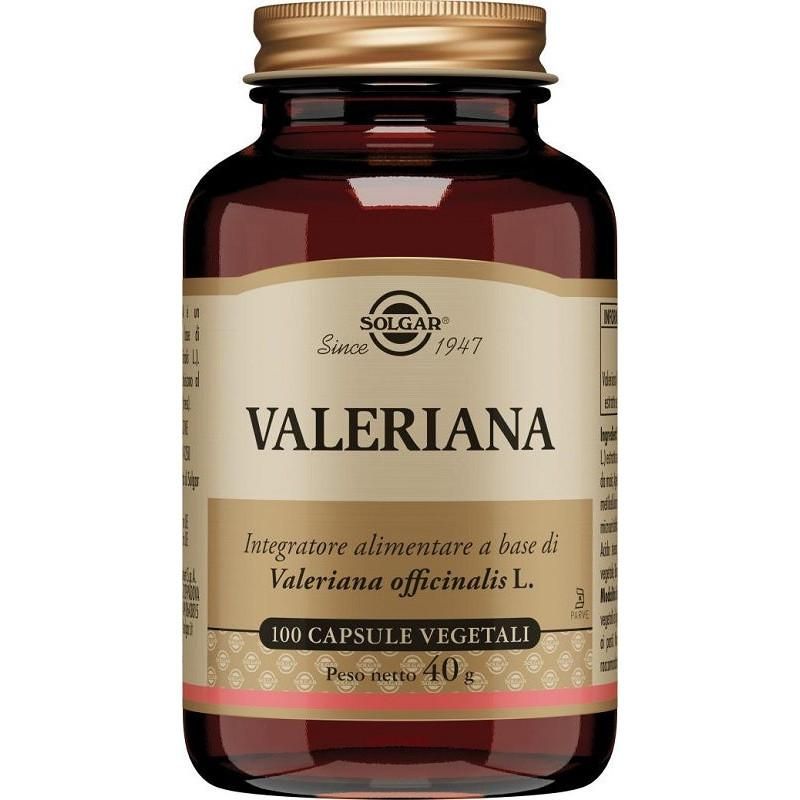 Solgar Valeriana - 100 Capsule Vegetali Naturali