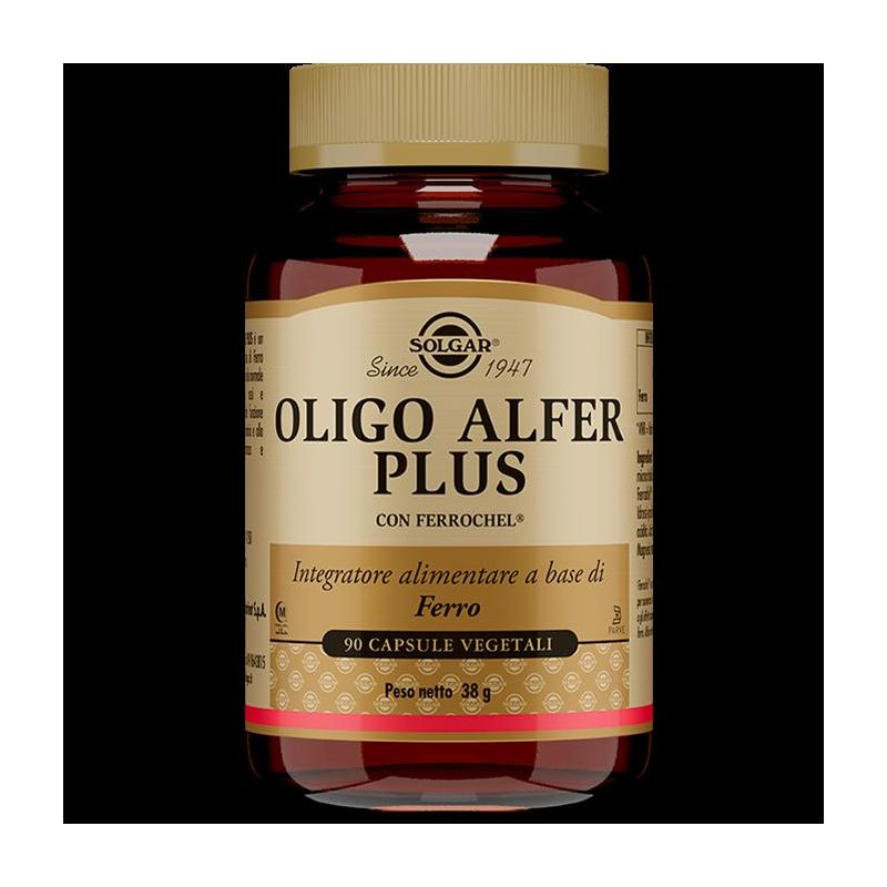 Solgar Alfer Oligo 90 Capsule di Salute e Benessere