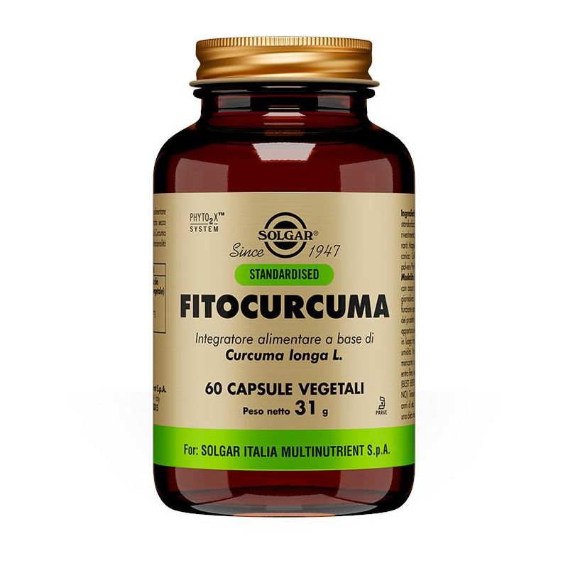 Solgar Fitocurcuma - 60 Capsule Vegetali