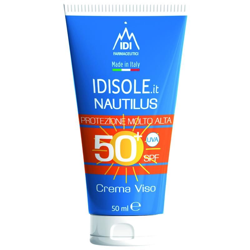 Idisole-IT Crema Protettiva per il Viso SPF 50+ - 50ml