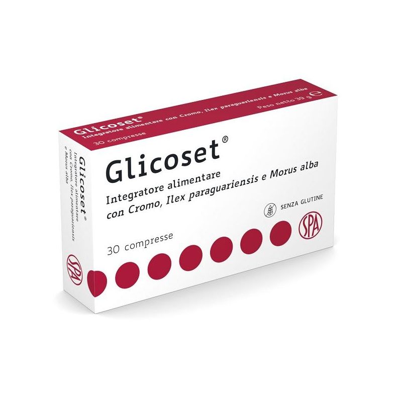 Glicoset: Integratore con 30 Compresse per il Controllo della Glicemia