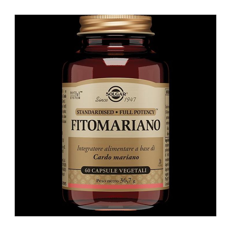 Solgar Fitomariano - Integratore Naturale, 60 Capsule