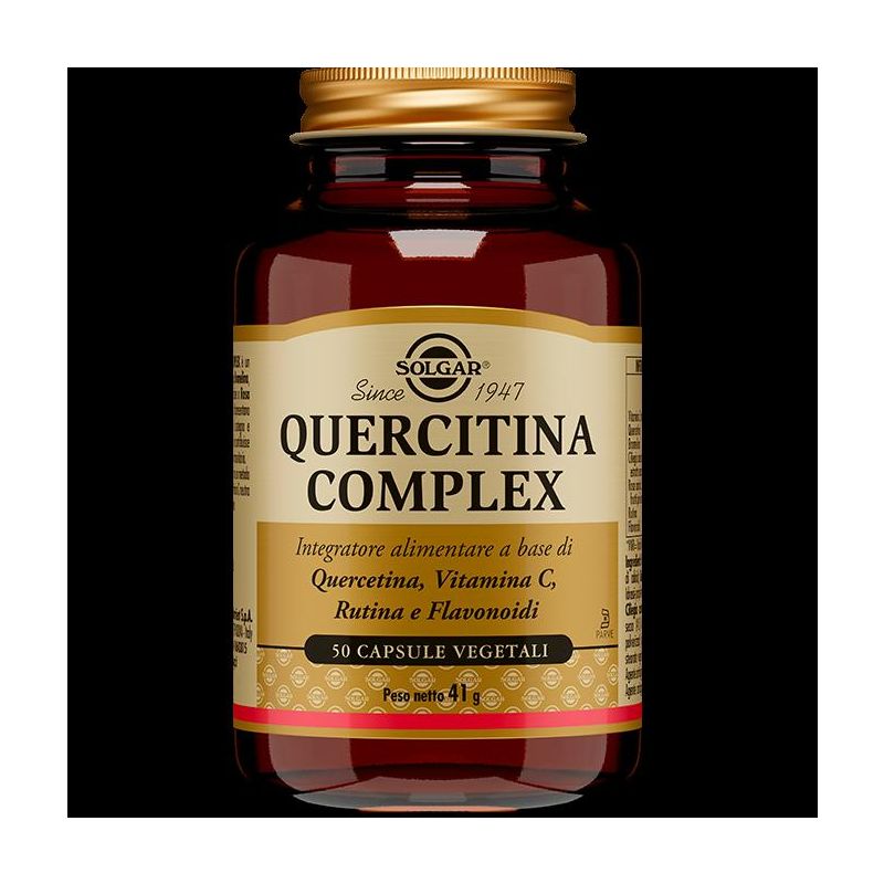 Solgar Quercetin Complex - Integratore Alimentare 50 Capsule