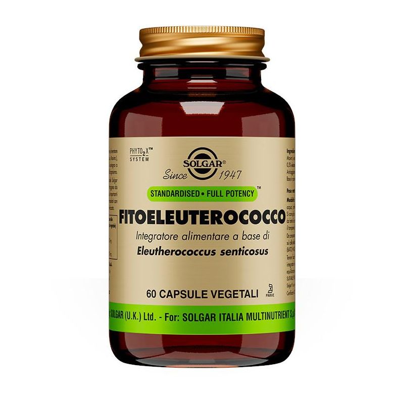 Solgar Eleutherococco 60 Capsule Vegetali