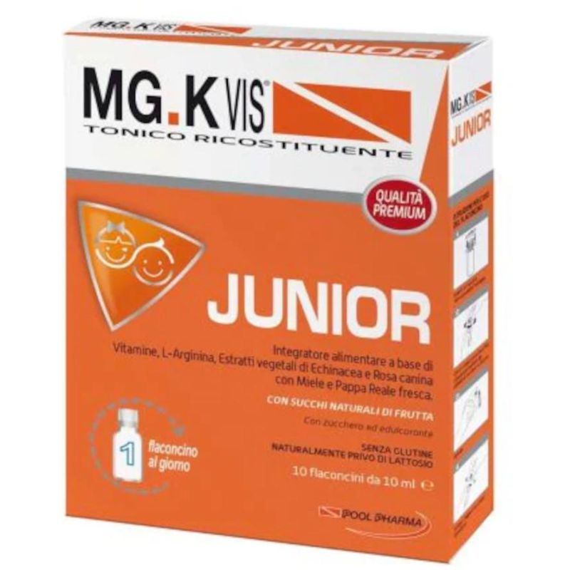 MGK Vis Junior - Tonico Ricostituente - 10 Flaconcini da 10ml