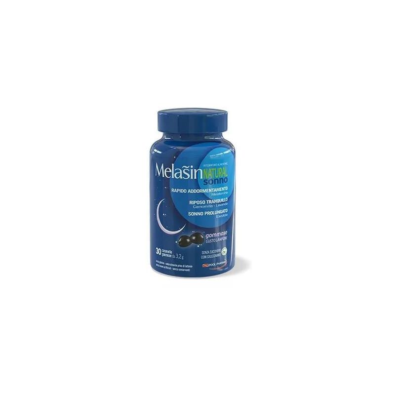 Melasin Natural 1mg: 30 Caramelle Gommose per il Sonno