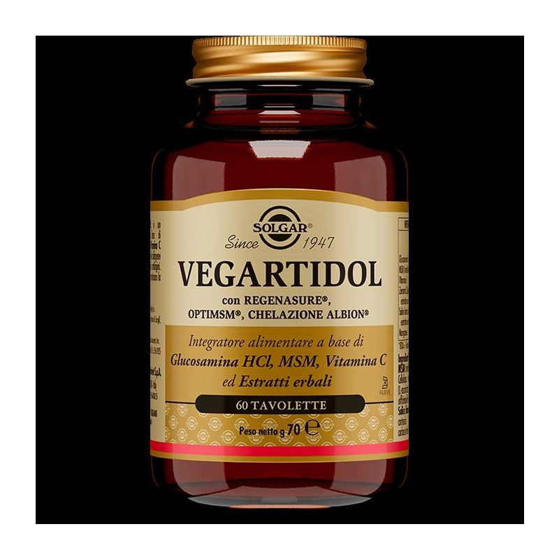 Solgar Vegartidol - Integratore Vegetale Salutare, 60 Tavolette