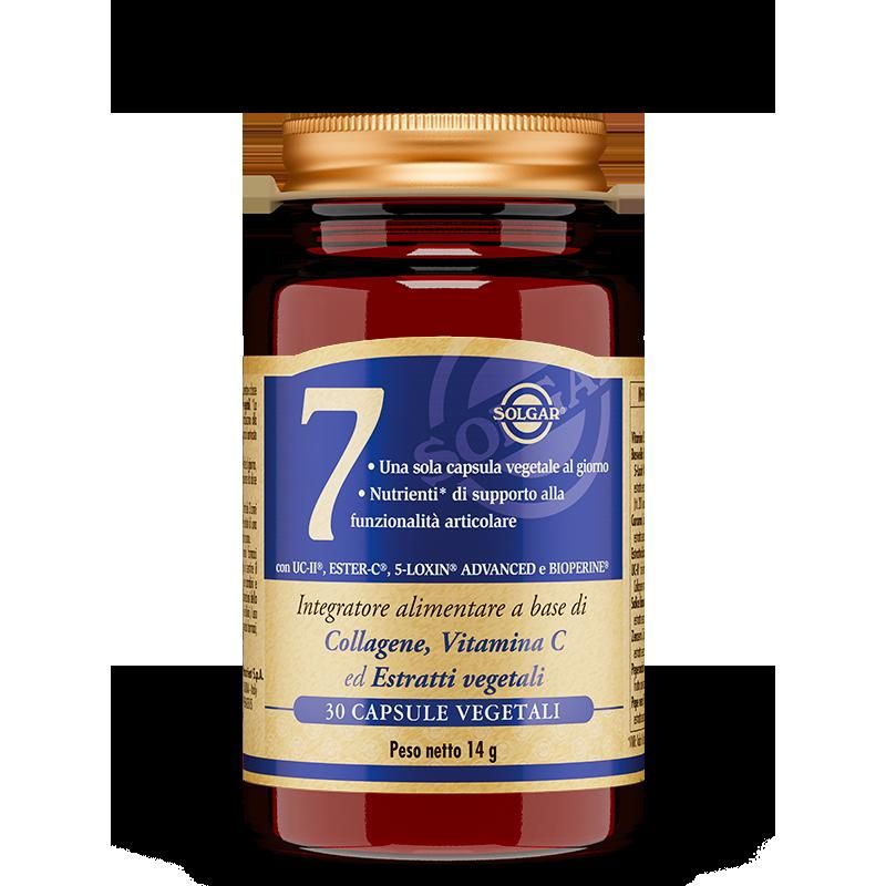 Solgar 7: 30 Capsule Vegetali per il Benessere Quotidiano