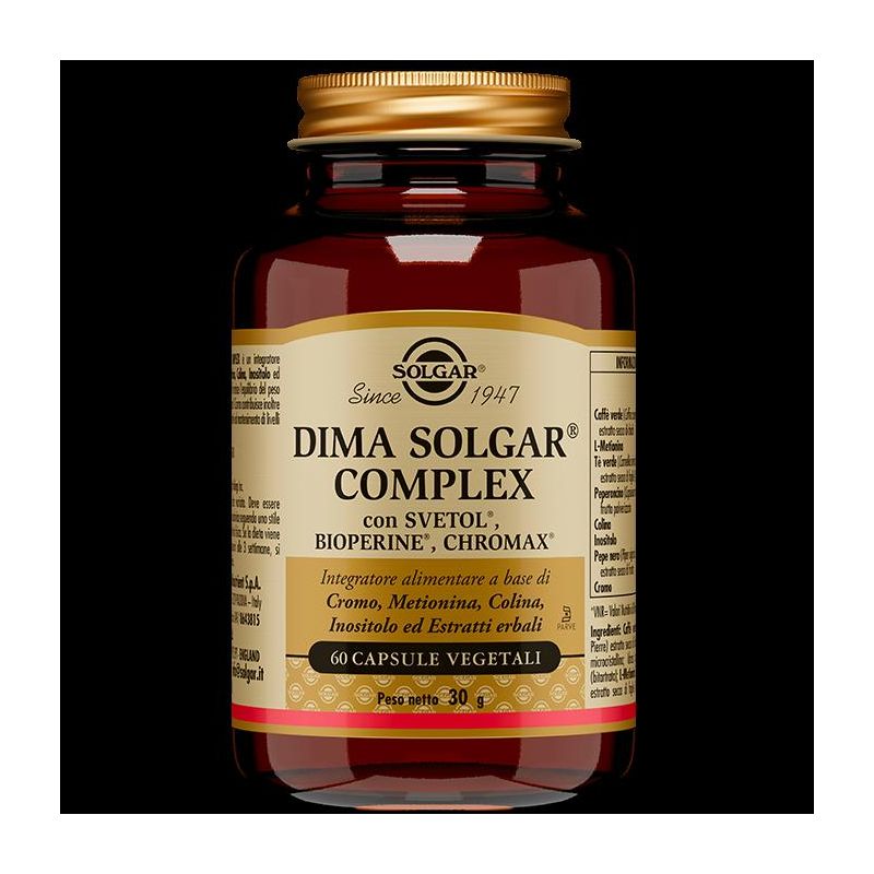 Solgar Dima Complex - Integratore Alimentare 60 Capsule