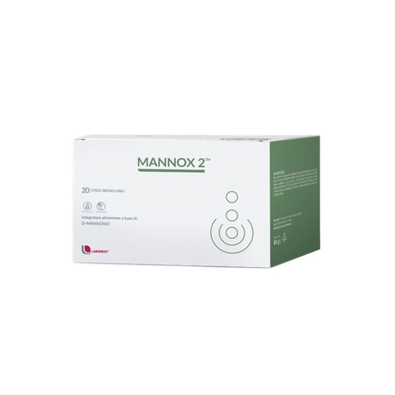 Mannox 2 - 20 Bastoncini Orosolubili