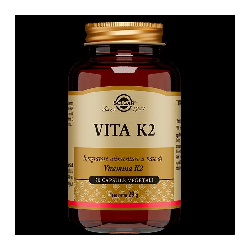 Solgar Vita K2 Supplement - 50 Capsule