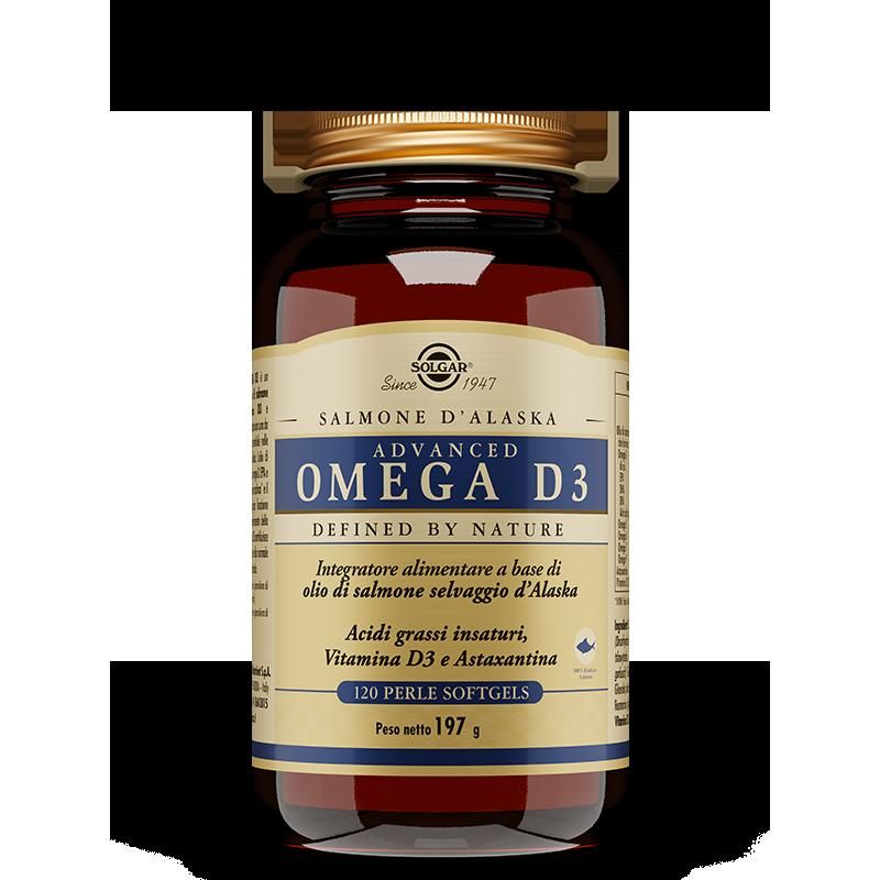 Solgar Advanced Omega with D3, 120 Softgels