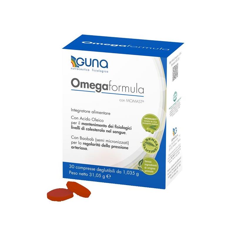 Guna Omegaformula - Supplemento Omega 30 Compresse
