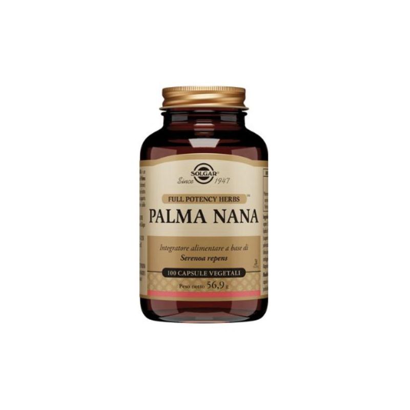 Solgar Palma Nana - 100 Capsule Vegetali