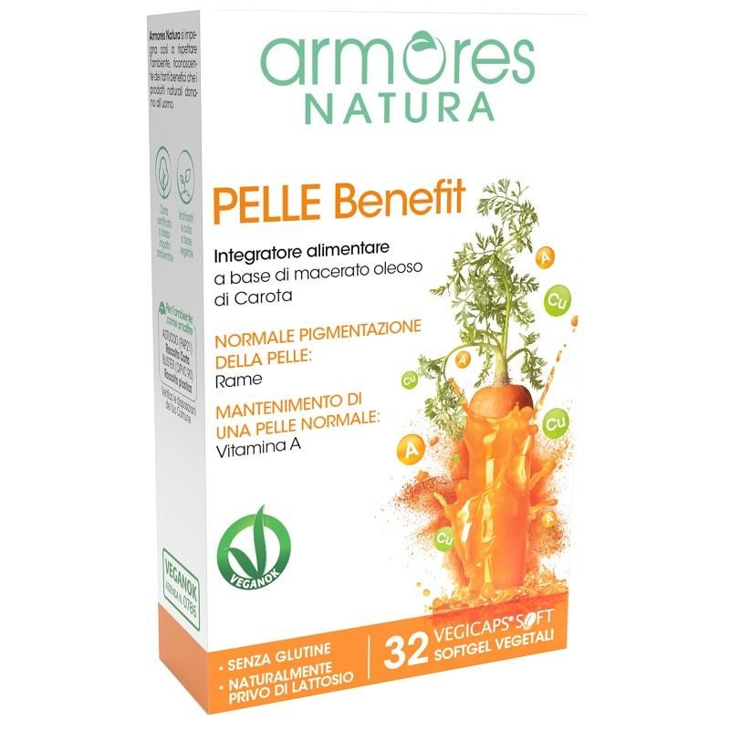 Benefici della Pelle Naturale di Armores - 32 Capsule