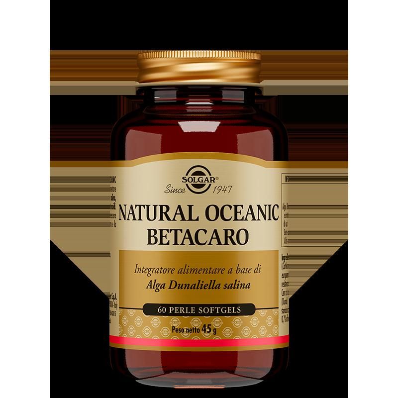 Solgar Oceanic Natural Beta-Carotene, 60 Softgel Capsules