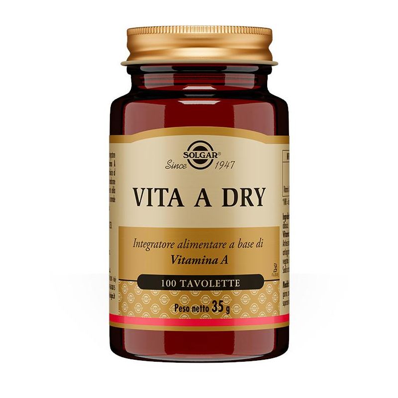 Solgar Dry Vita A - 100 Tavolette