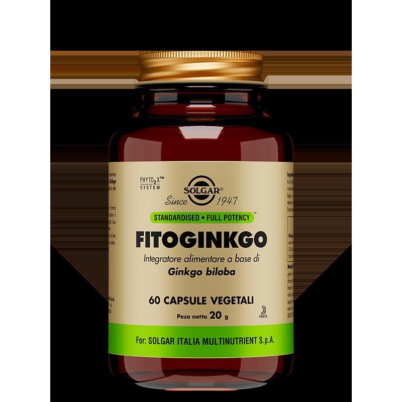 Solgar Fitoginkgo - 60 Capsule Vegetali