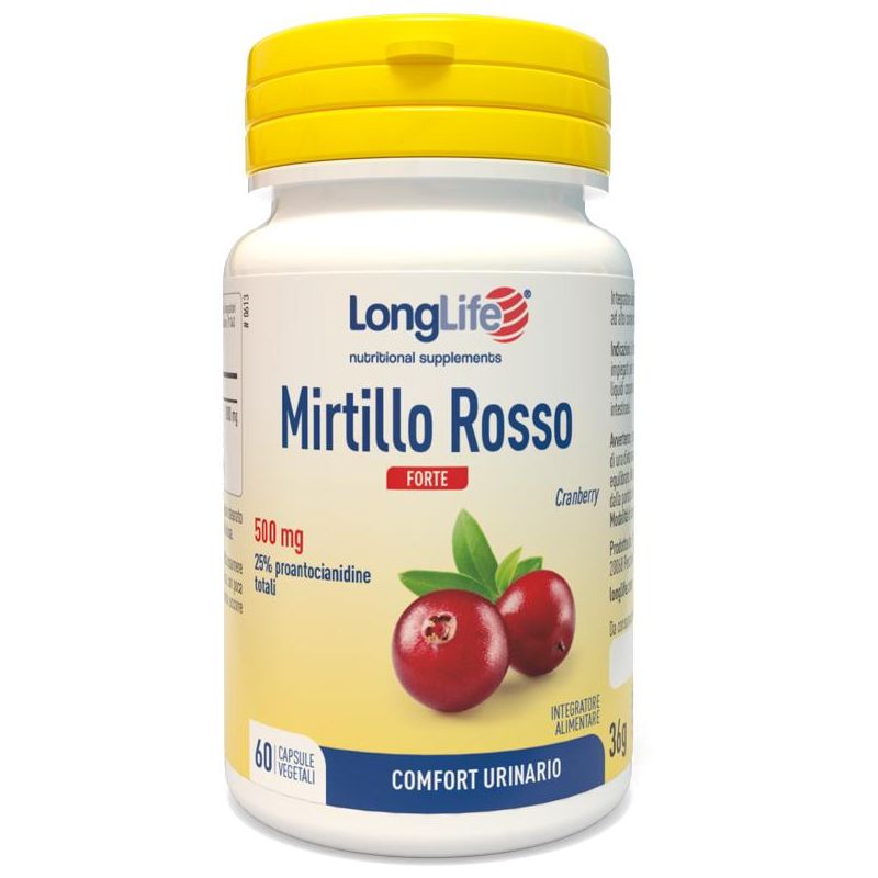 Longlife Forte Mirtillo Rosso - 60 Vegicaps
