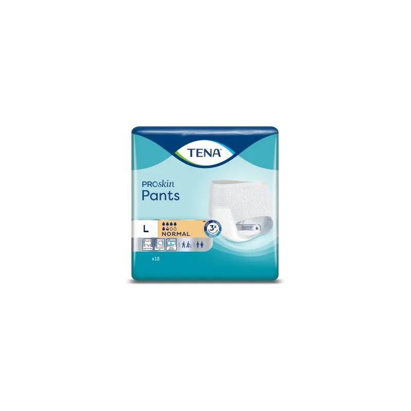 Tena Pants Normal - Mutandine Assorbenti Taglia L da 18 Pezzi