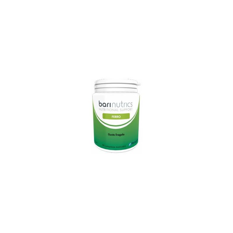 Barinutrics Ferro Fragola - Integratore Alimentare - 90 Compresse