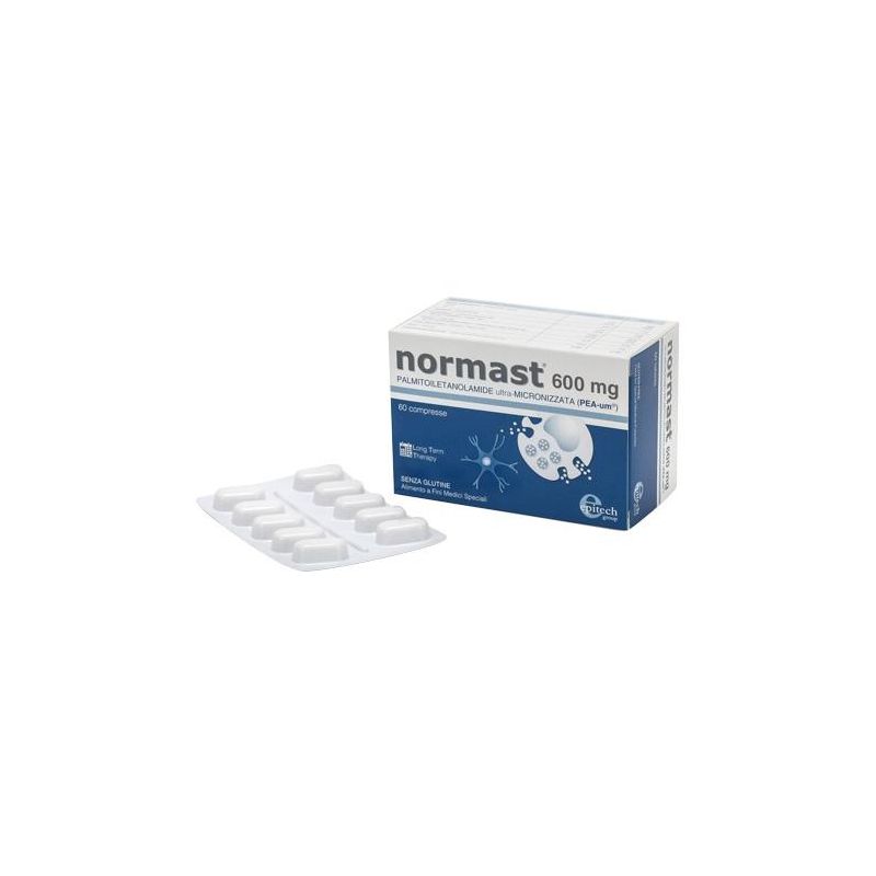 Normast Compresse per il Benessere del Nervo - 600mg, Pacco da 60