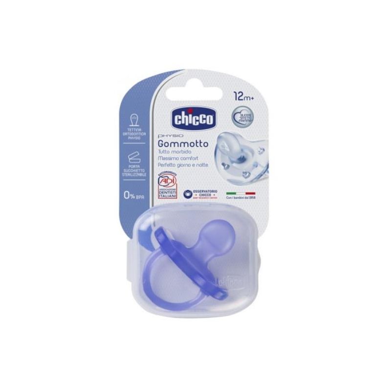 Succhietto Physio in Silicone Verde Chicco per Bambini dai 12 Mesi