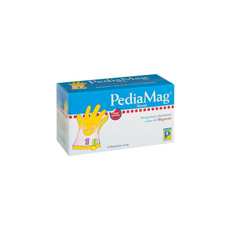 Pediamag - 10 Flaconcini Integratori Alimentari per Bambini