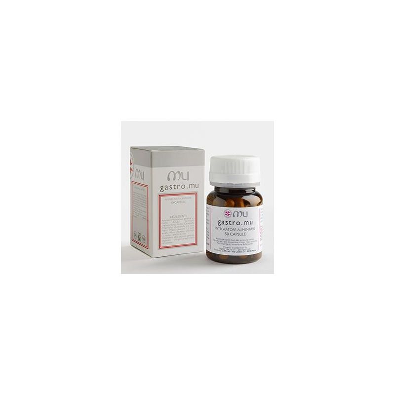 Gastro Mu Advanced Digestive Health Capsules - 50 Count