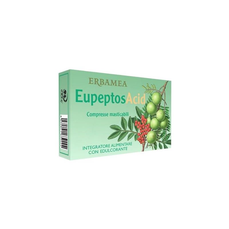 Erbamea Eupeptos - Integratore Digestivo, 30 Compresse