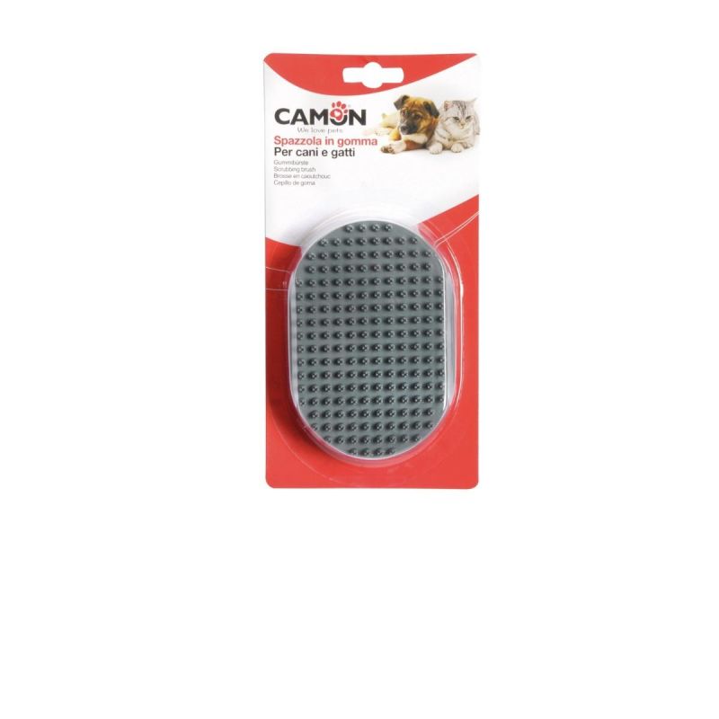 Camon Spazzola Ovale Di Gomma 13x9cm