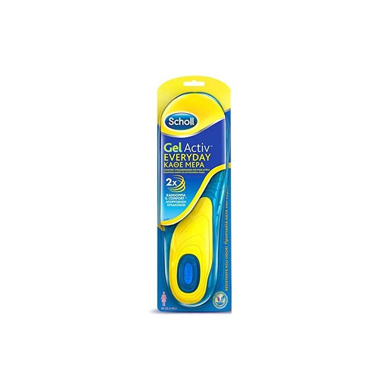 Solette da Donna Scholl Gel Activ Everyday - Taglia 35.5-40.5