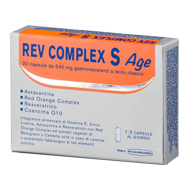 Rev Complex Anti-Aging Formula, 20 Capsule