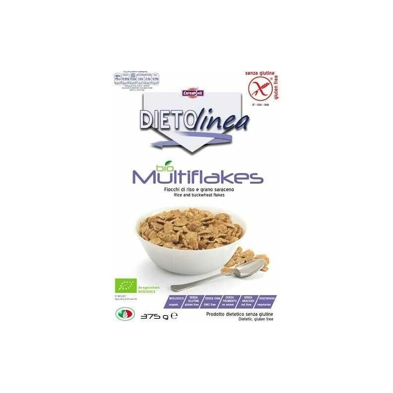 Cerealvit Dietolinea Bio Multiflakes 375g