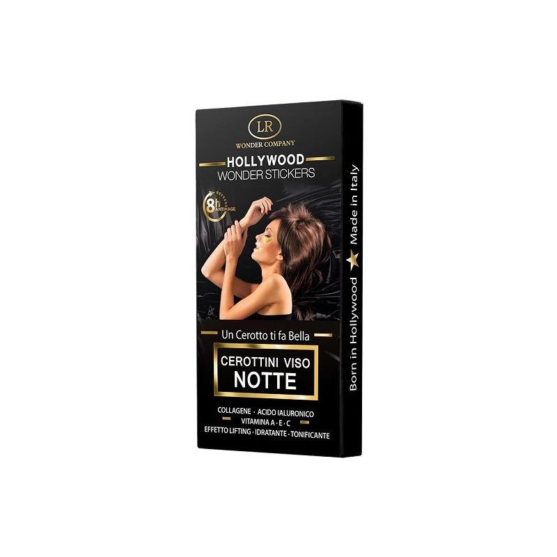 Cerottini Viso Anti-Età Lifting Notturni Hollywood Wonder Stickers - Set da 30