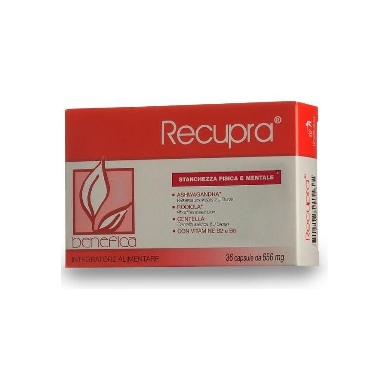 Recupra: 36 Capsule Vegetali per il Recupero Fisico