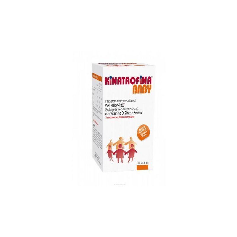 Kinatrofina Baby - Integratore Alimentare per Bambini - 14 Bustine