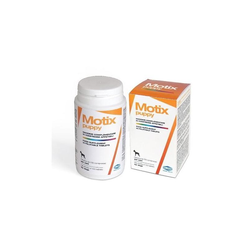 Motix Puppy: Mangime Complementare in Compresse per Cuccioli - Pacco da 100